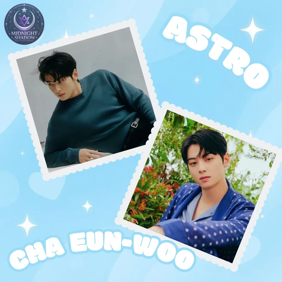 Behind-the-scenes cut of Cha Eunwoo