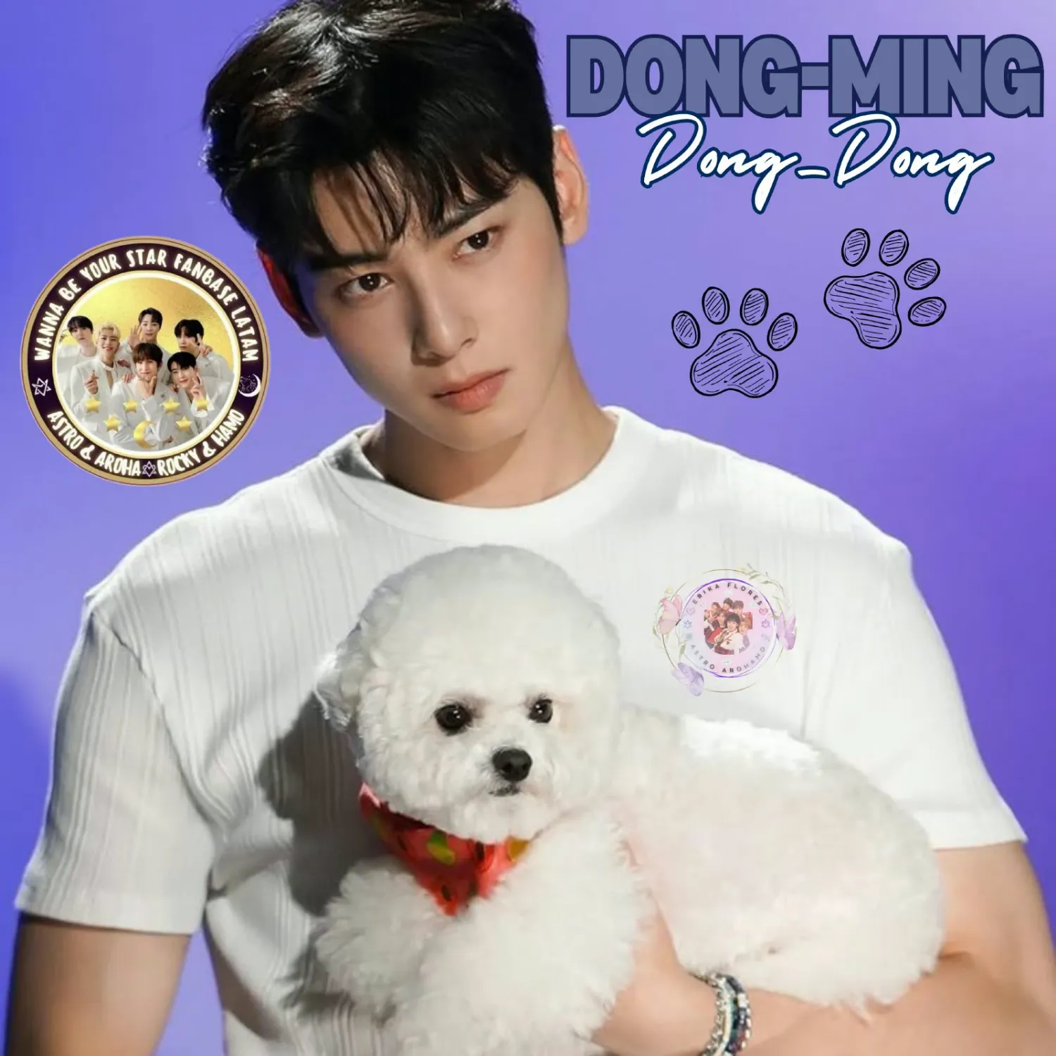 A moment captured by a fan of Cha Eunwoo