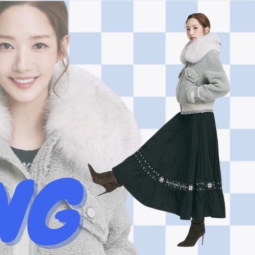 Behind-the-scenes cut of Park Minyoung