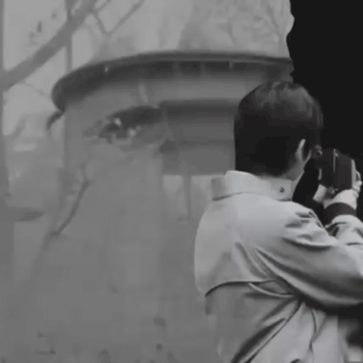 정해인 팬이 찍은 순간