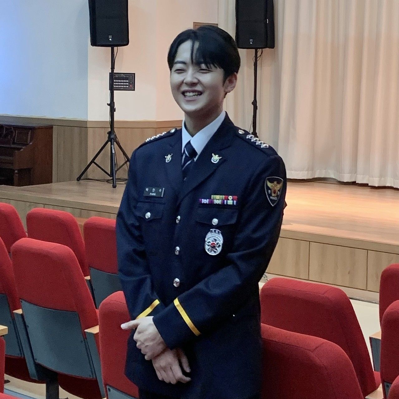 A moment captured by a fan of Park Minsu