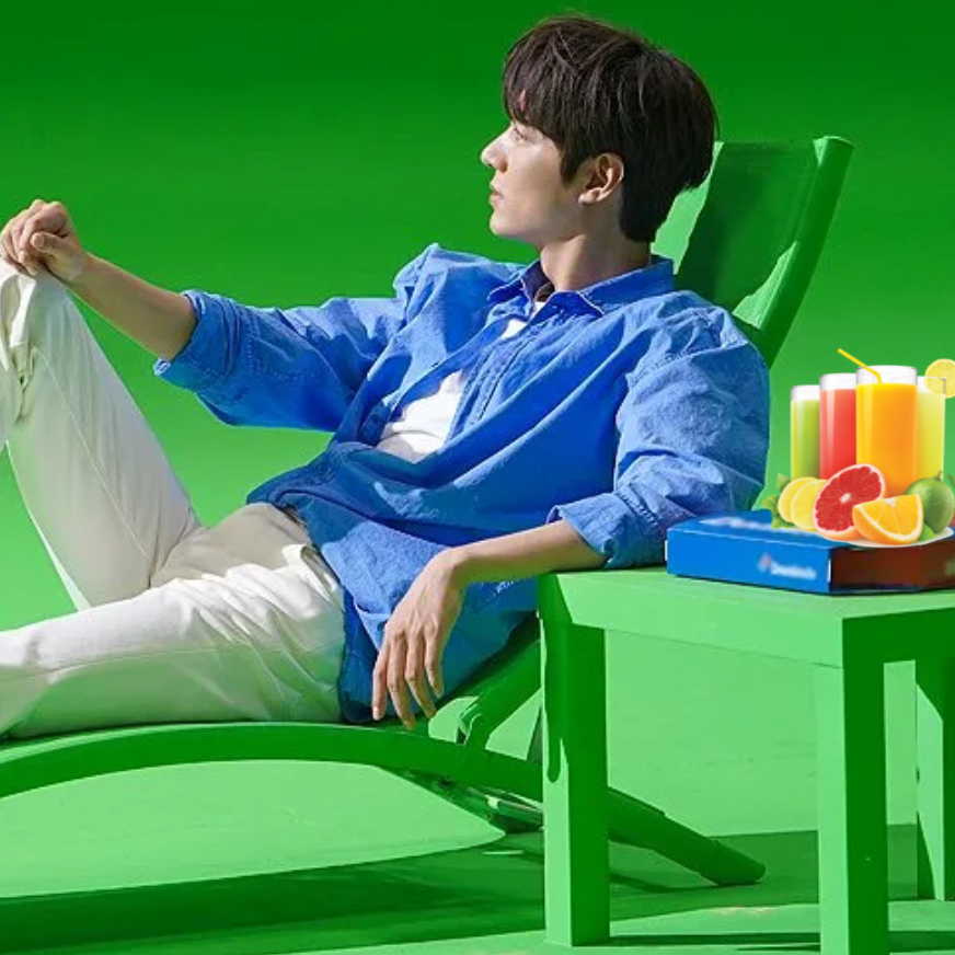 Behind-the-scenes cut of Lee Minho
