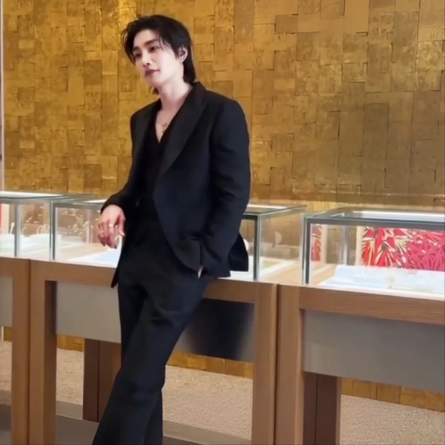 Recent activity shot of Kim Jaeyoung
