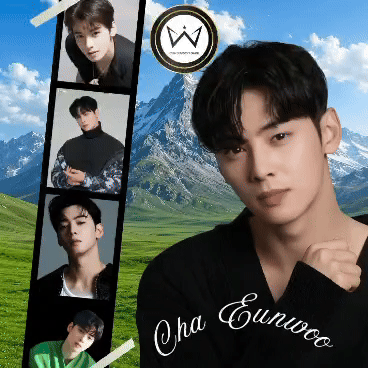 Recent activity shot of Cha Eunwoo