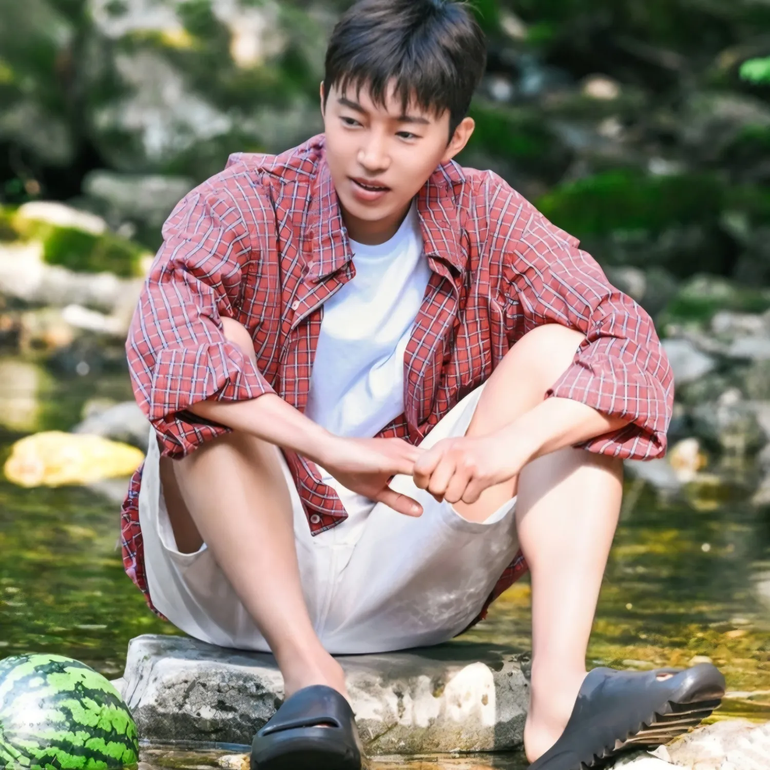 Momen yang diabadikan oleh penggemar Lim Youngwoong