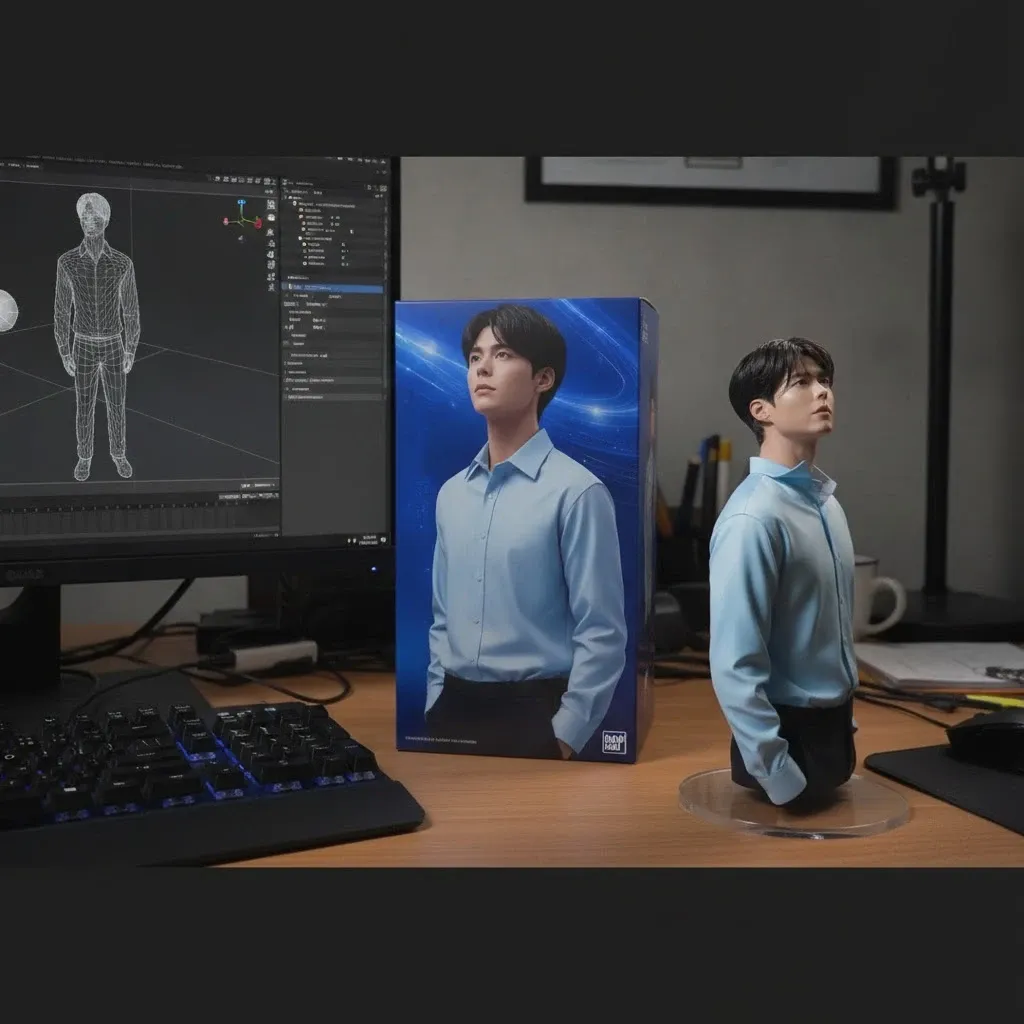 Behind-the-scenes cut of Park Bogum