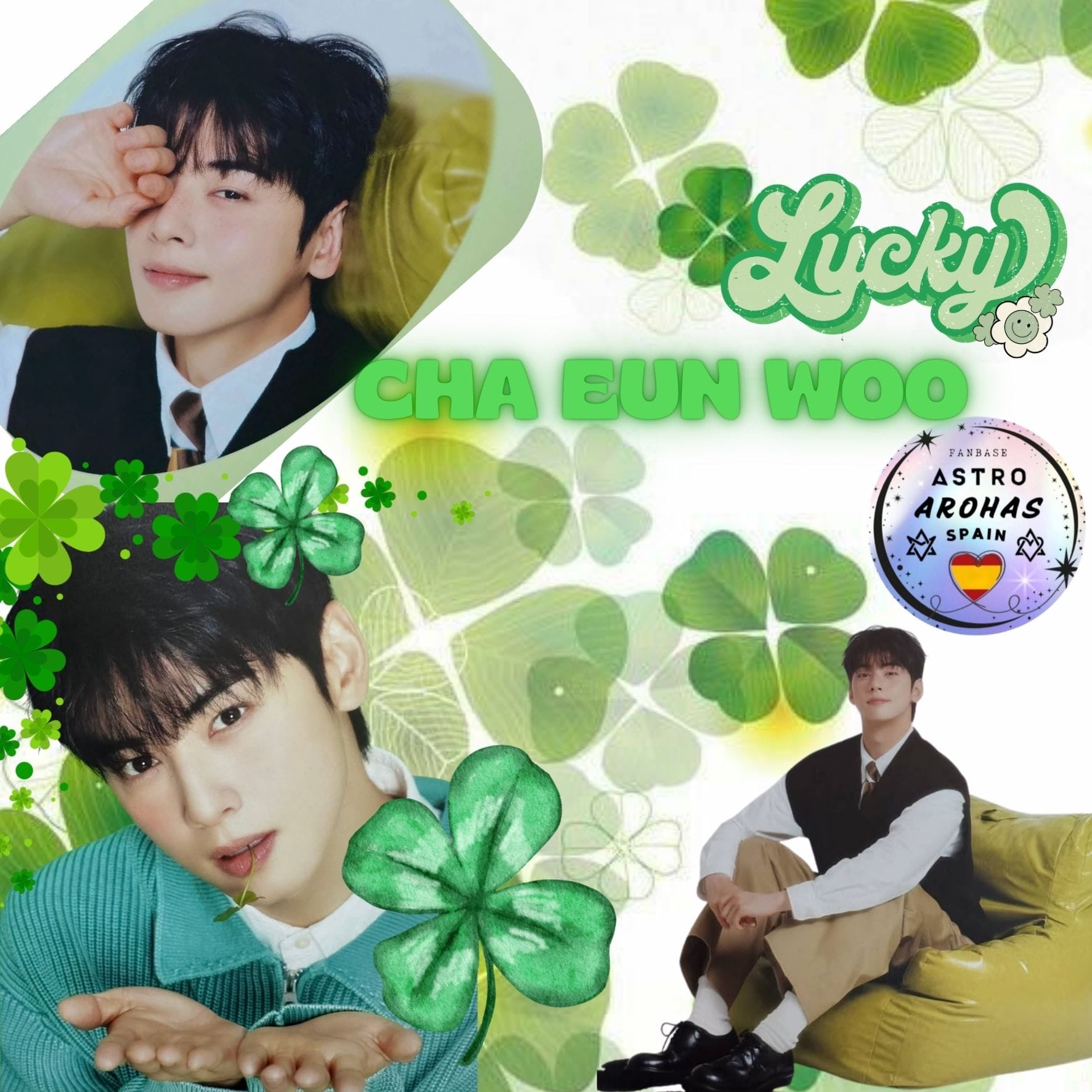 Behind-the-scenes cut of Cha Eunwoo