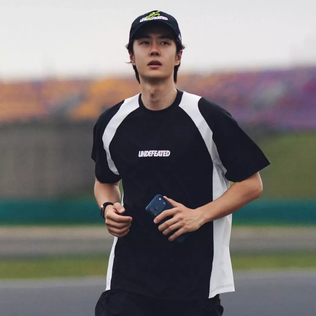 Recent activity shot of Wang Yibo