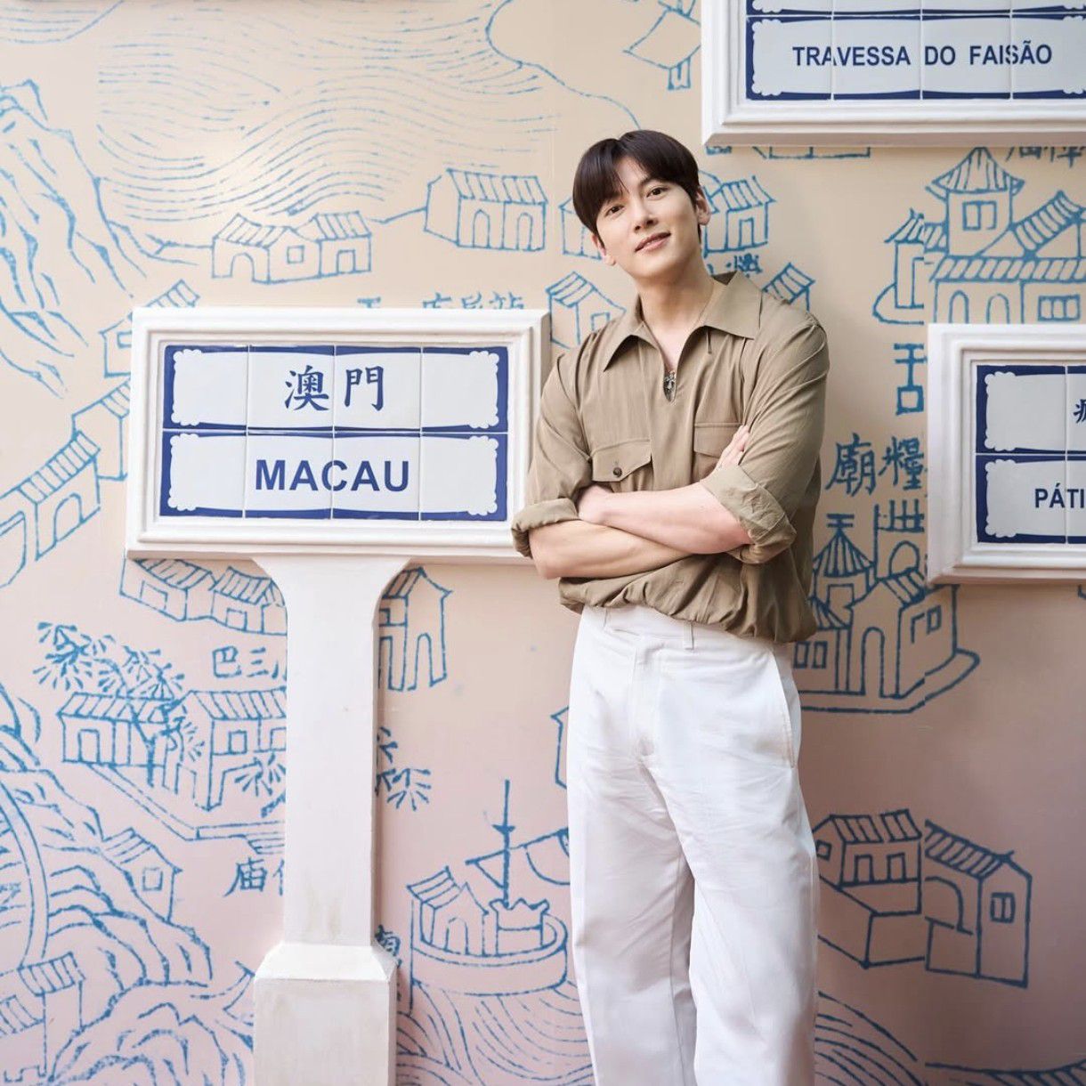 チ・チャンウクのビハインドカット