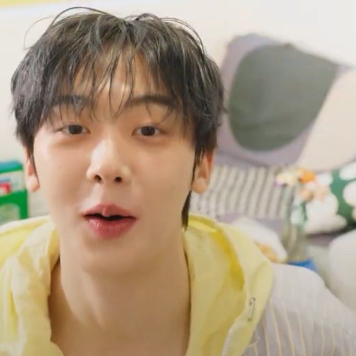 Behind-the-scenes cut of Yoon Sanha