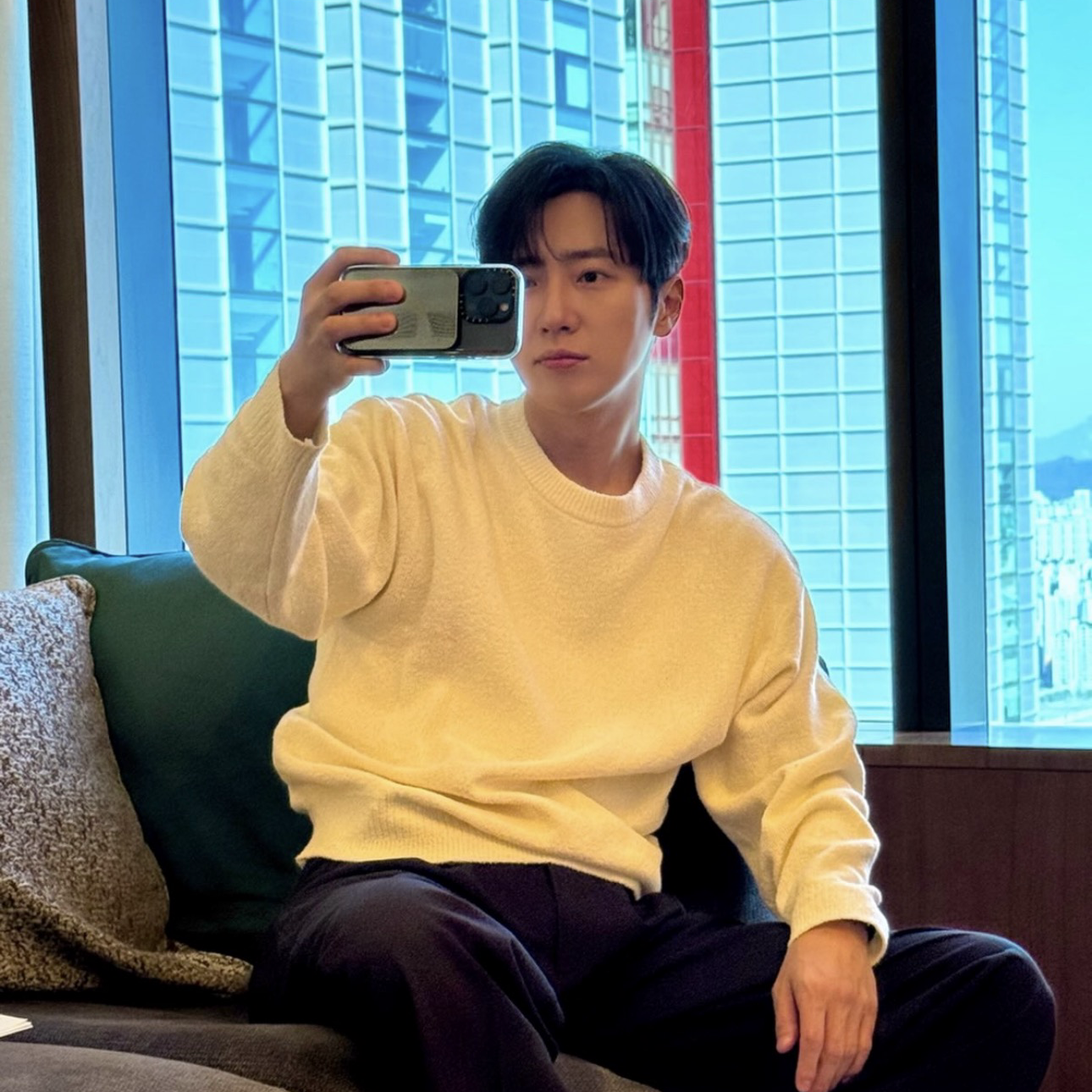Recent activity shot of Lee Sangyeob