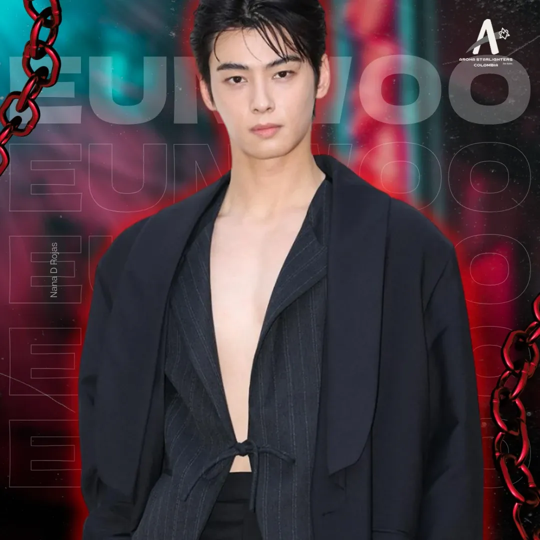 Behind-the-scenes cut of Cha Eunwoo