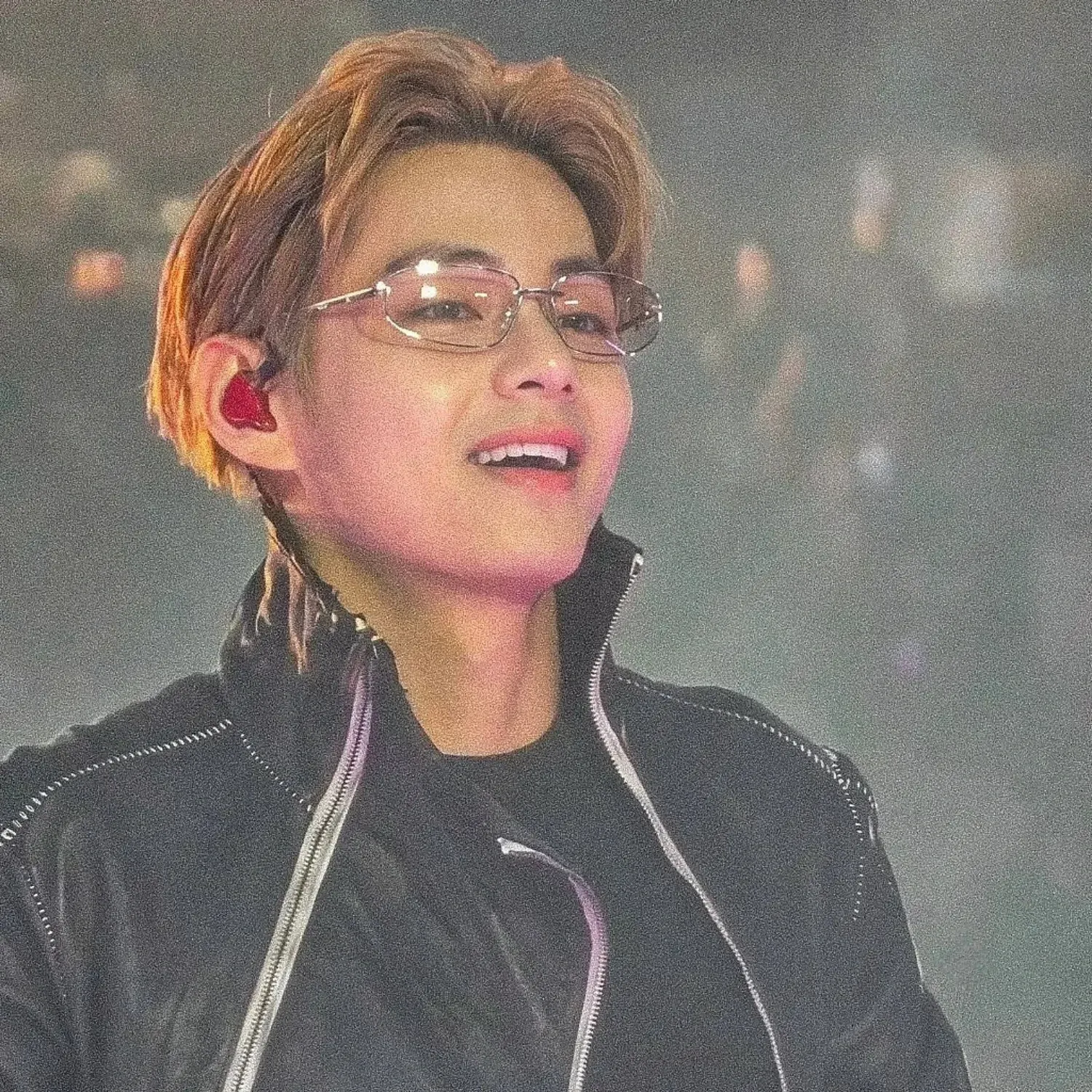 A moment captured by a fan of Kim Taehyung (V)