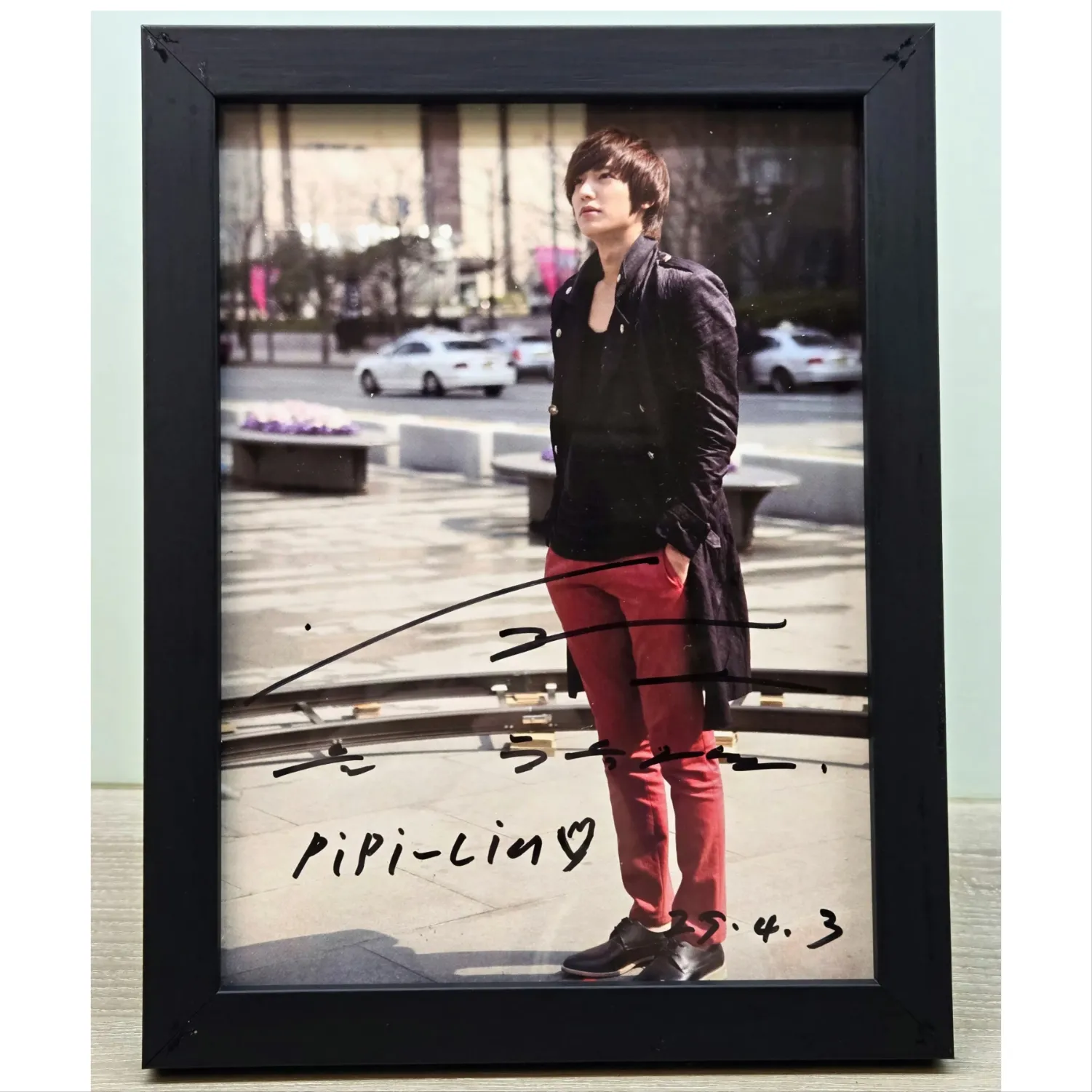 Behind-the-scenes cut of Lee Minho