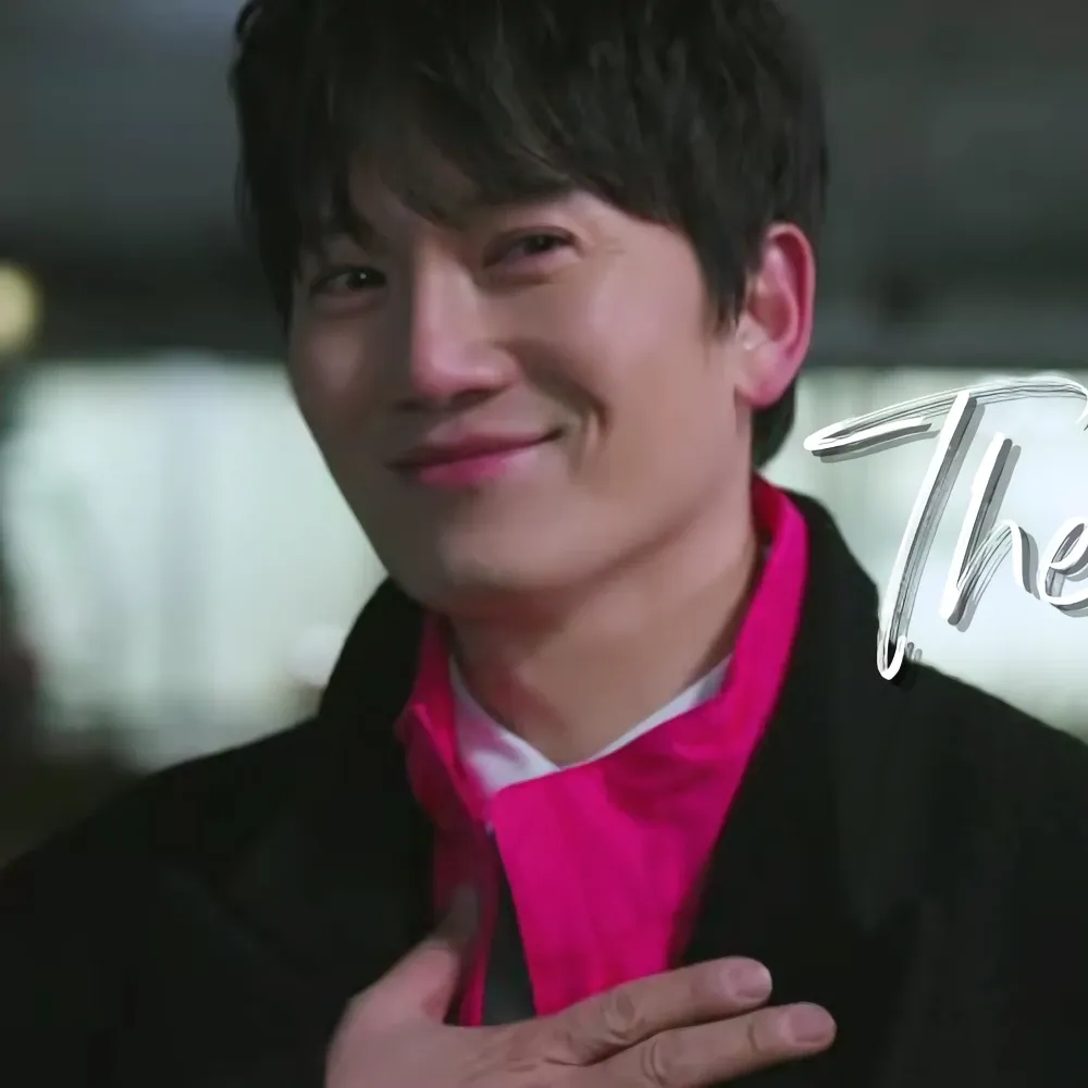 Behind-the-scenes cut of Ji Sung