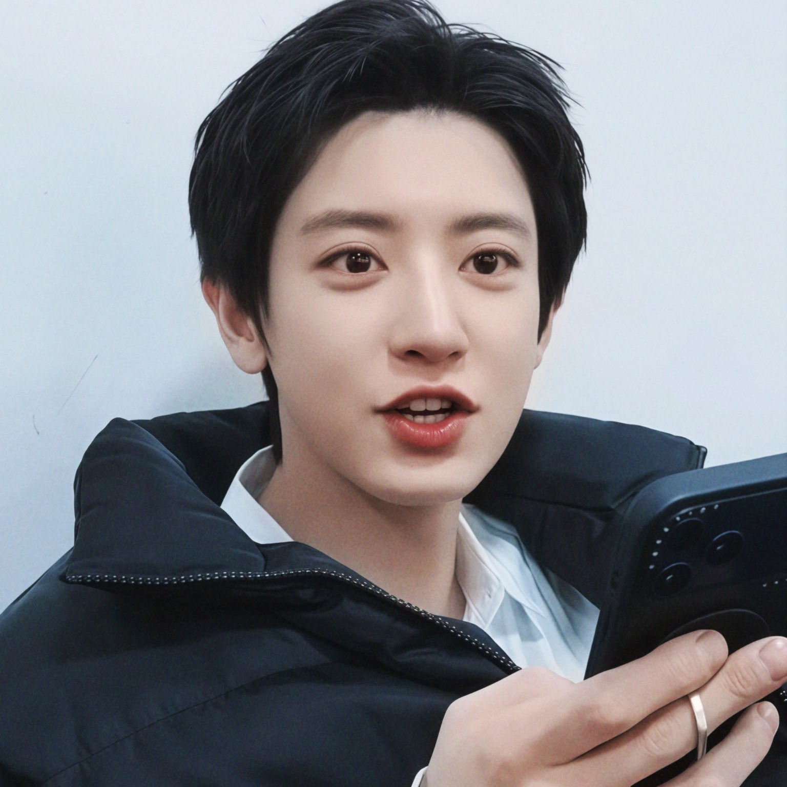 Recent activity shot of Chanyeol
