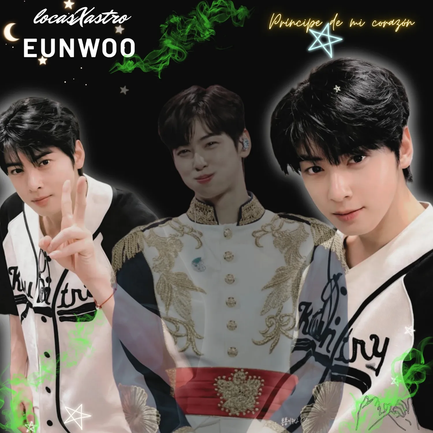 Behind-the-scenes cut of Cha Eunwoo