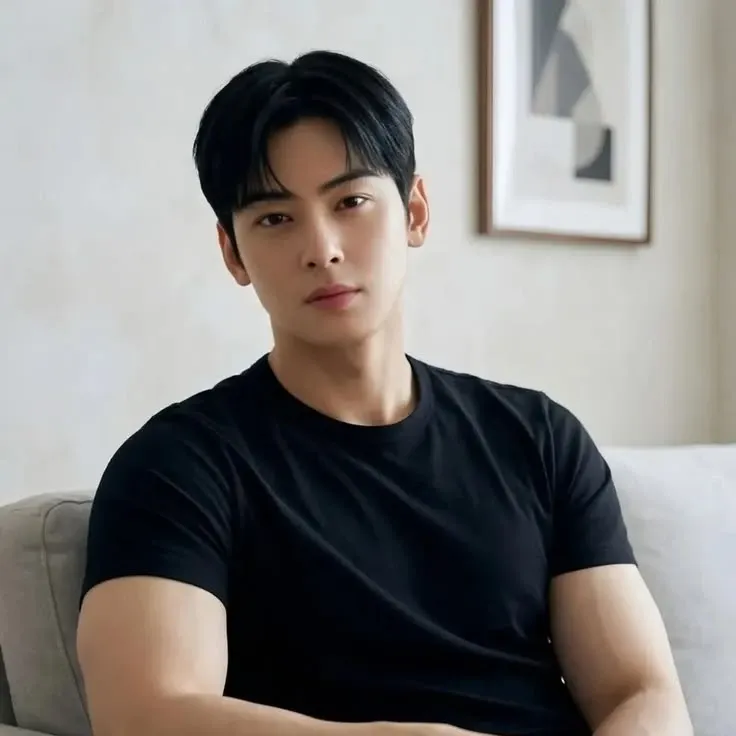 Recent activity shot of Cha Eunwoo
