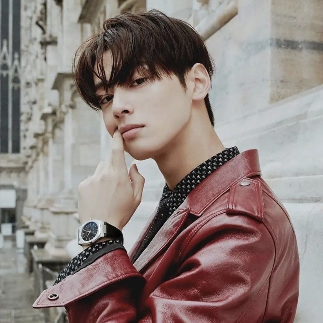 A moment captured by a fan of Cha Eunwoo