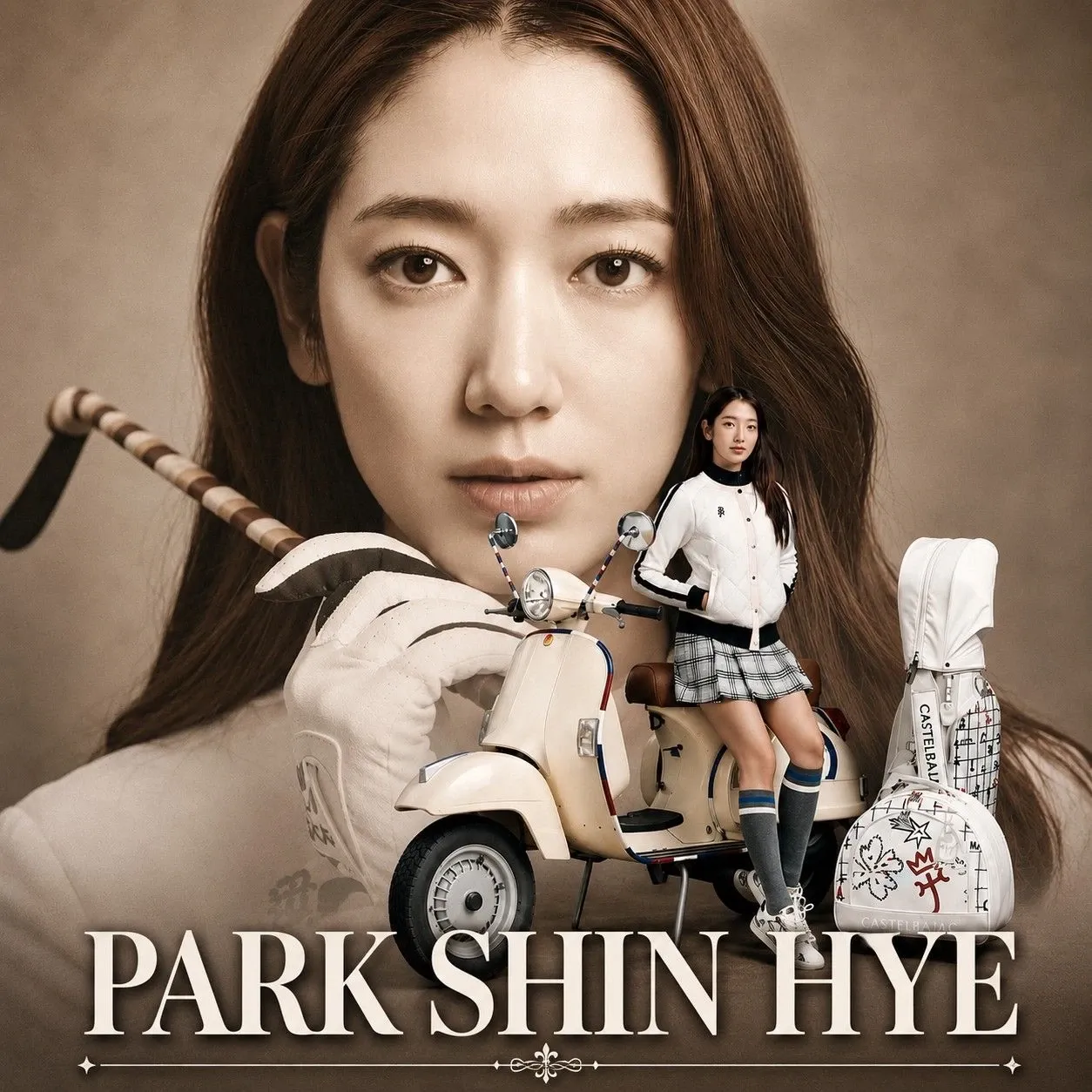 A moment captured by a fan of Park Shinhye