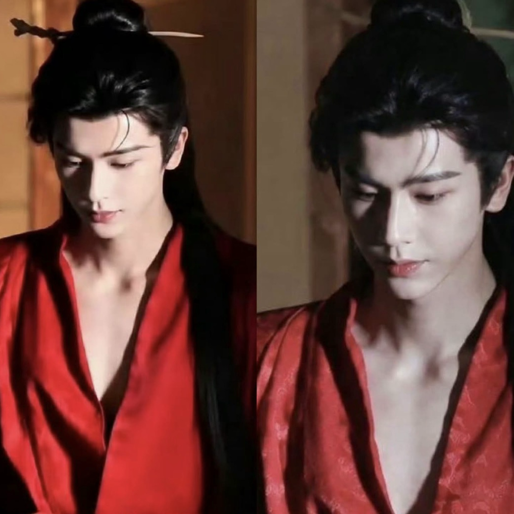 Behind-the-scenes cut of Zhang Linghe