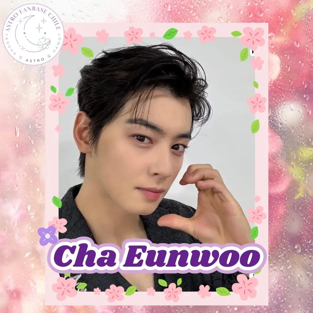 Behind-the-scenes cut of Cha Eunwoo