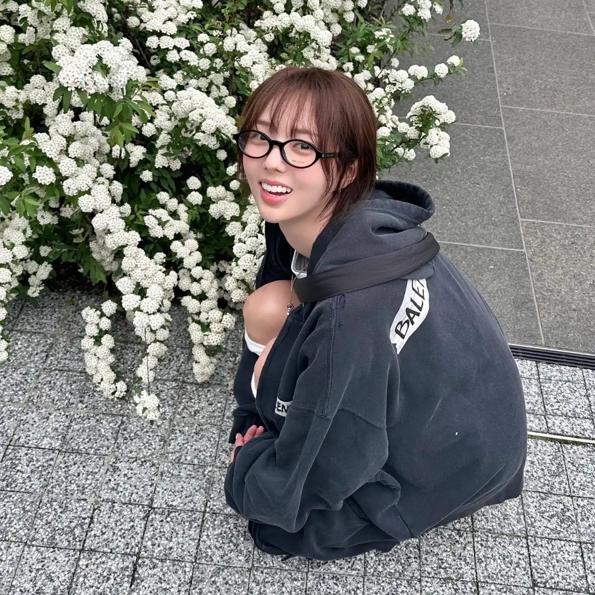 A moment captured by a fan of Chae Soobin