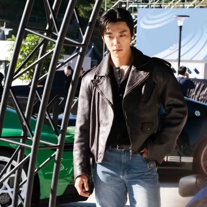 Behind-the-scenes cut of Woo Dohwan