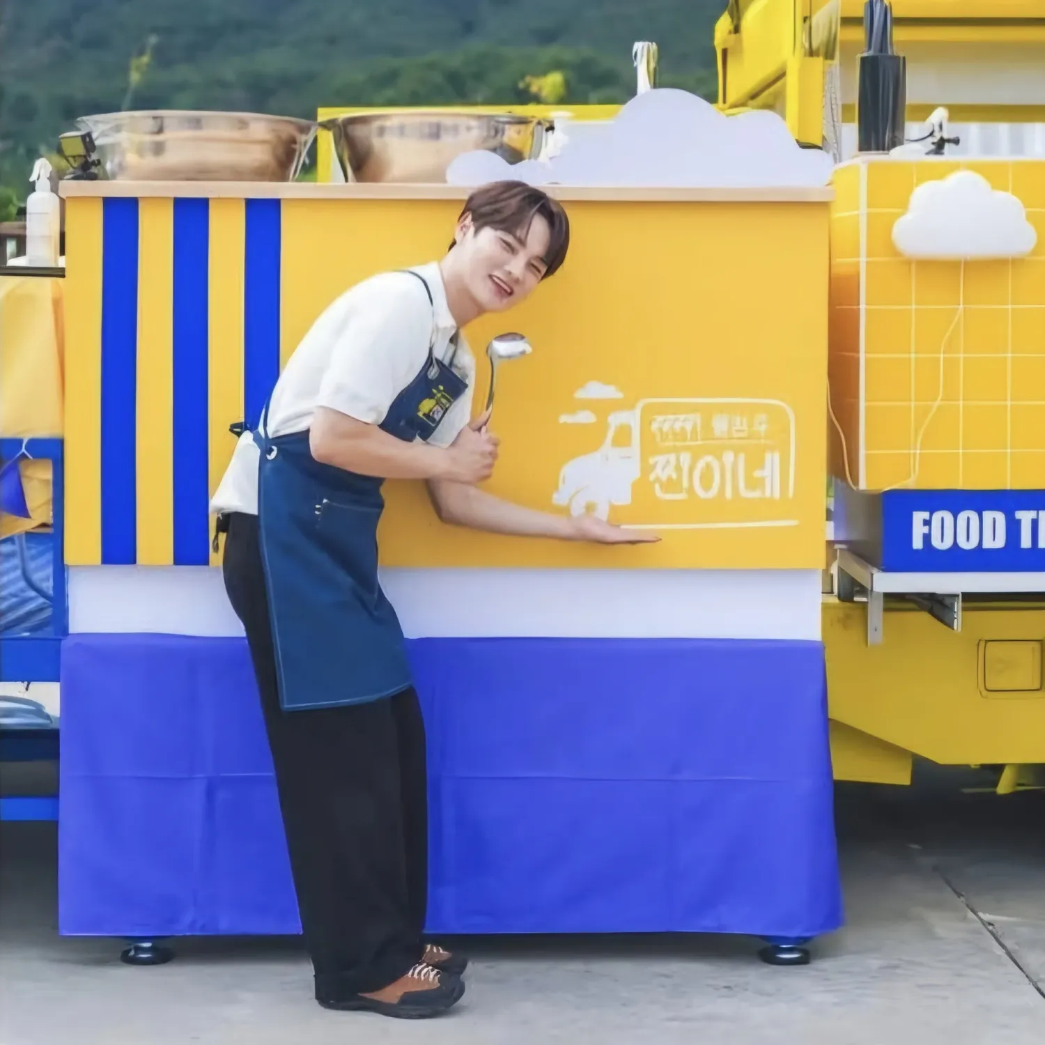 박서진의 비하인드 컷