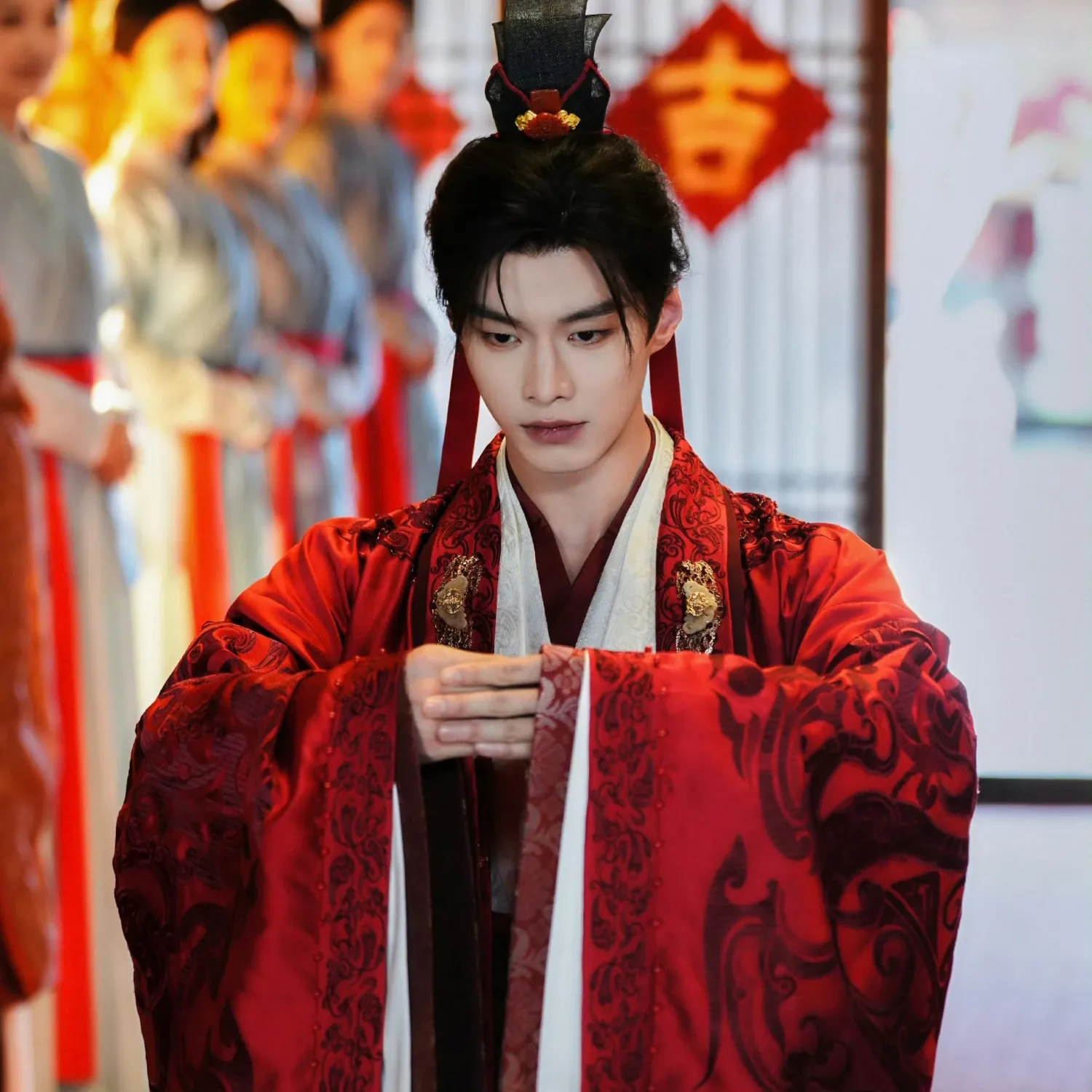 Recent activity shot of He Yu