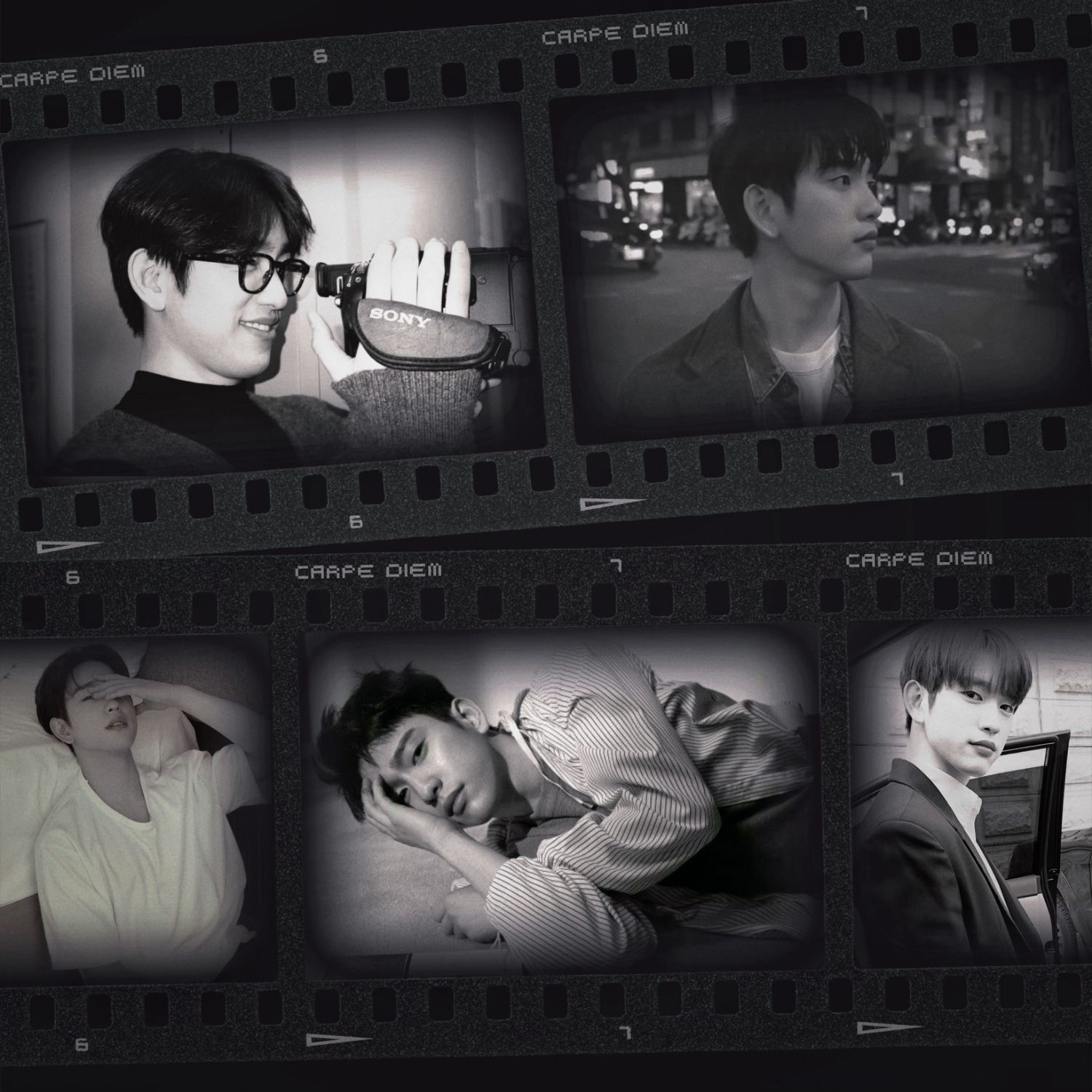 Behind-the-scenes cut of Park Jinyoung