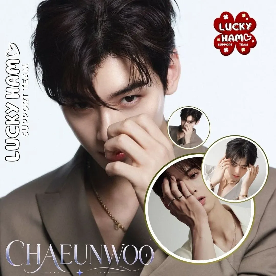 Behind-the-scenes cut of Cha Eunwoo