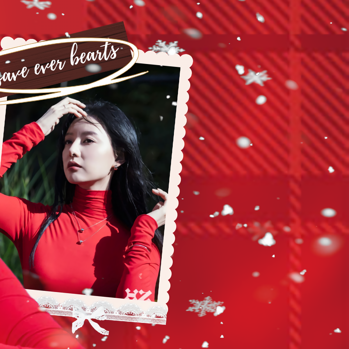 Behind-the-scenes cut of Kim Jiwon