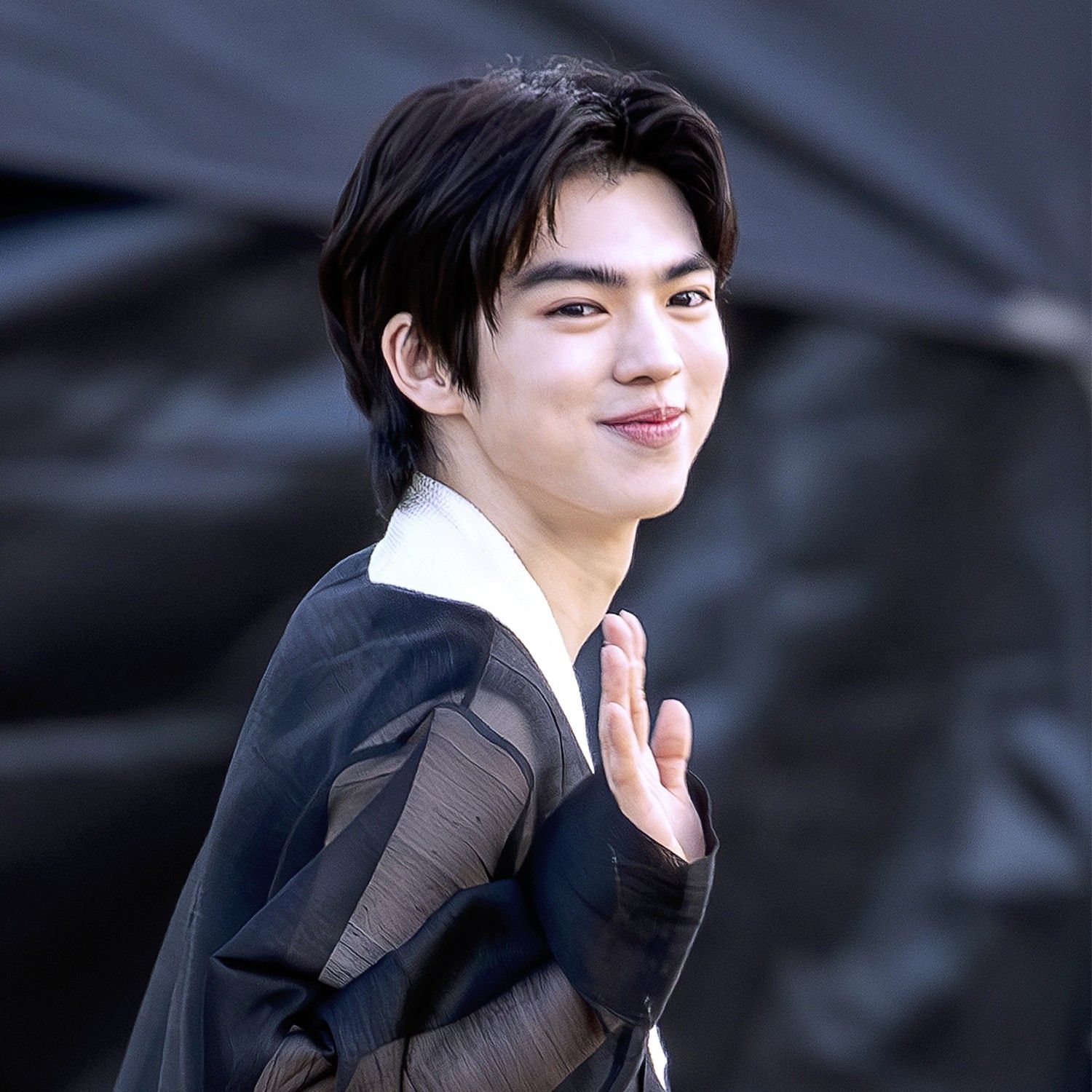 Behind-the-scenes cut of Cha Junhwan