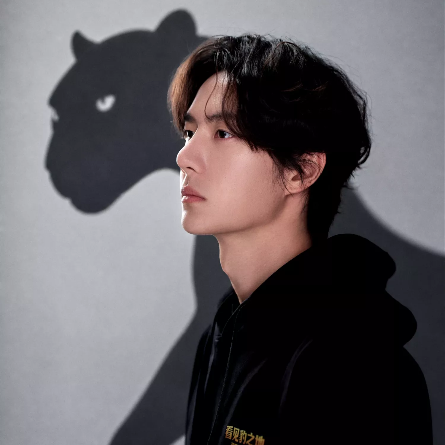 Recent activity shot of Wang Yibo