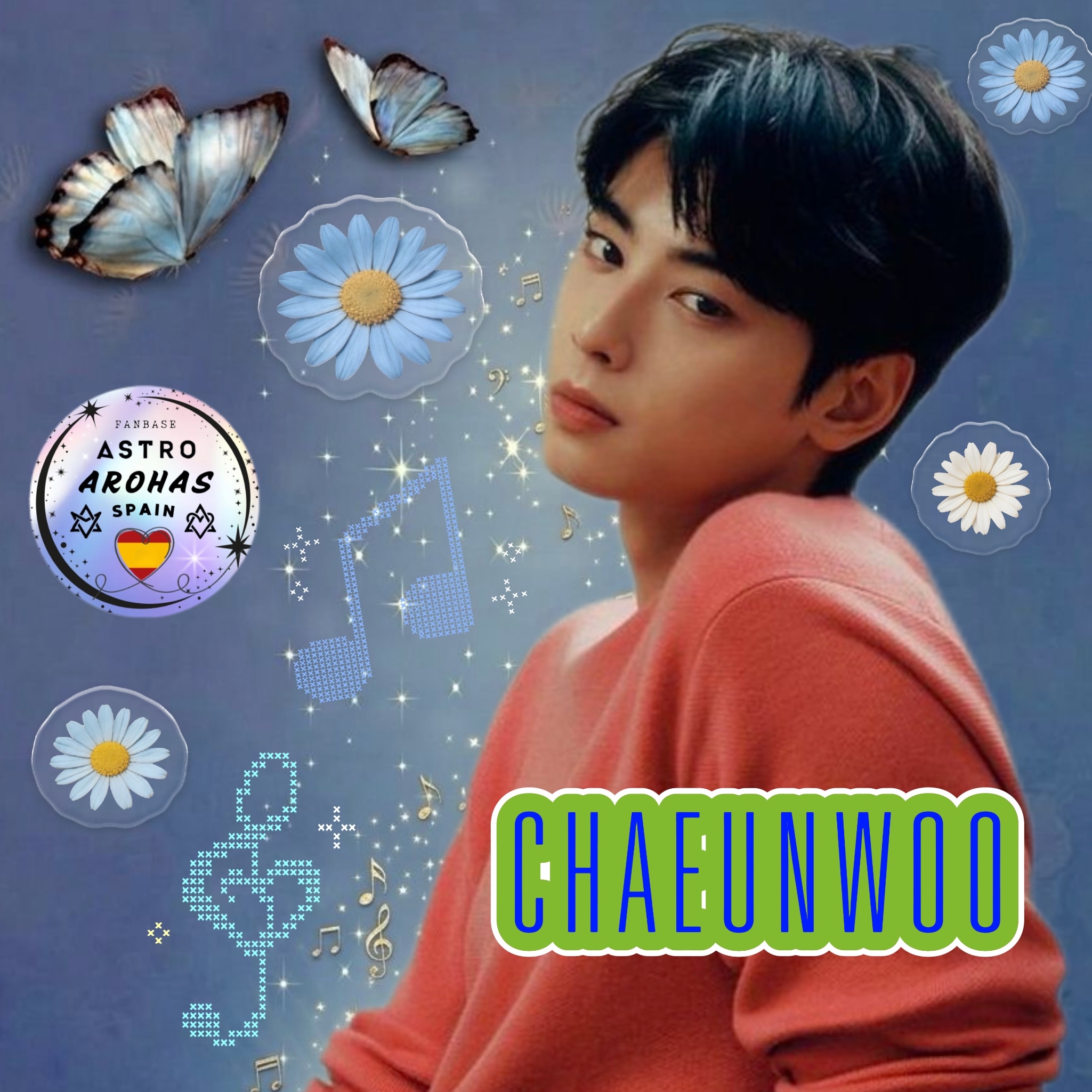 Recent activity shot of Cha Eunwoo