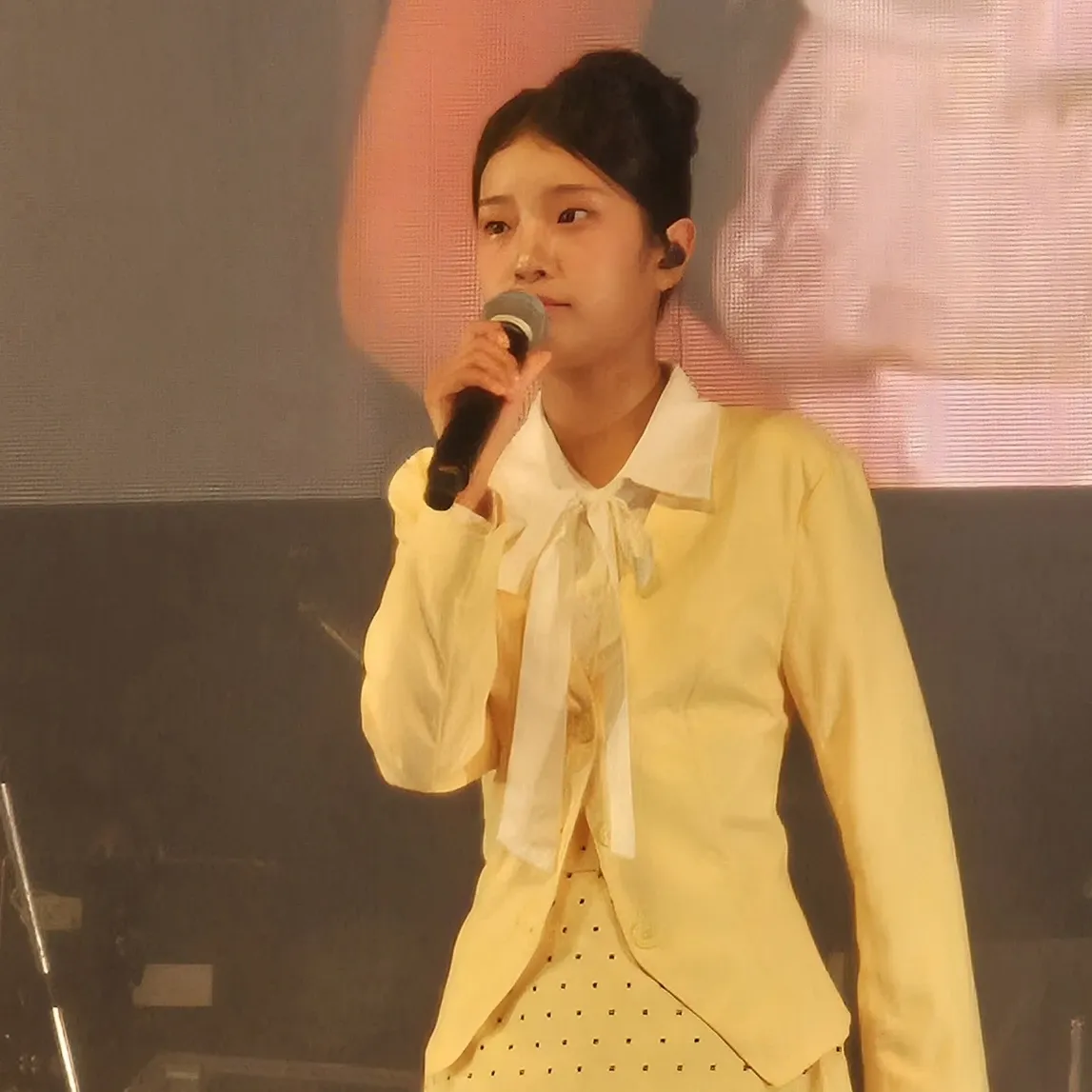 A moment captured by a fan of Bin Yeseo