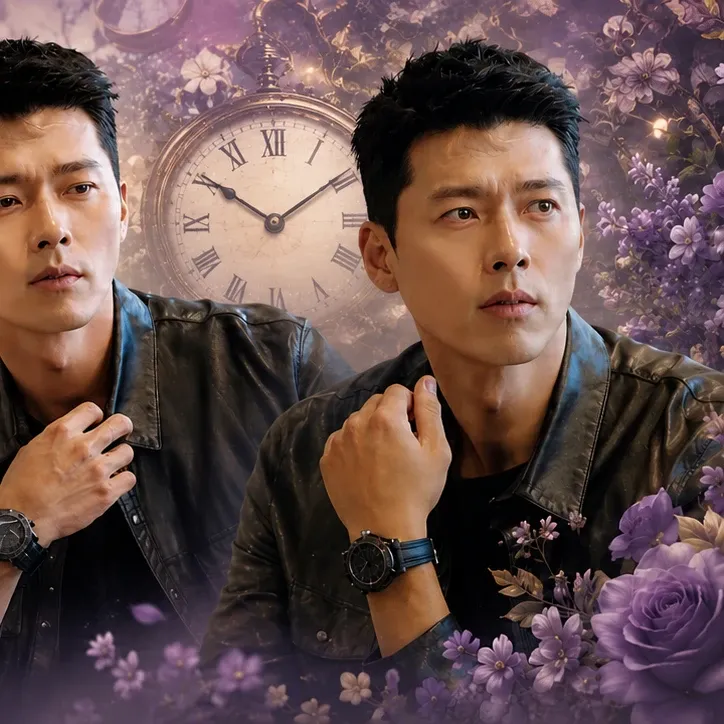 Cuplikan di balik layar dari Hyun Bin