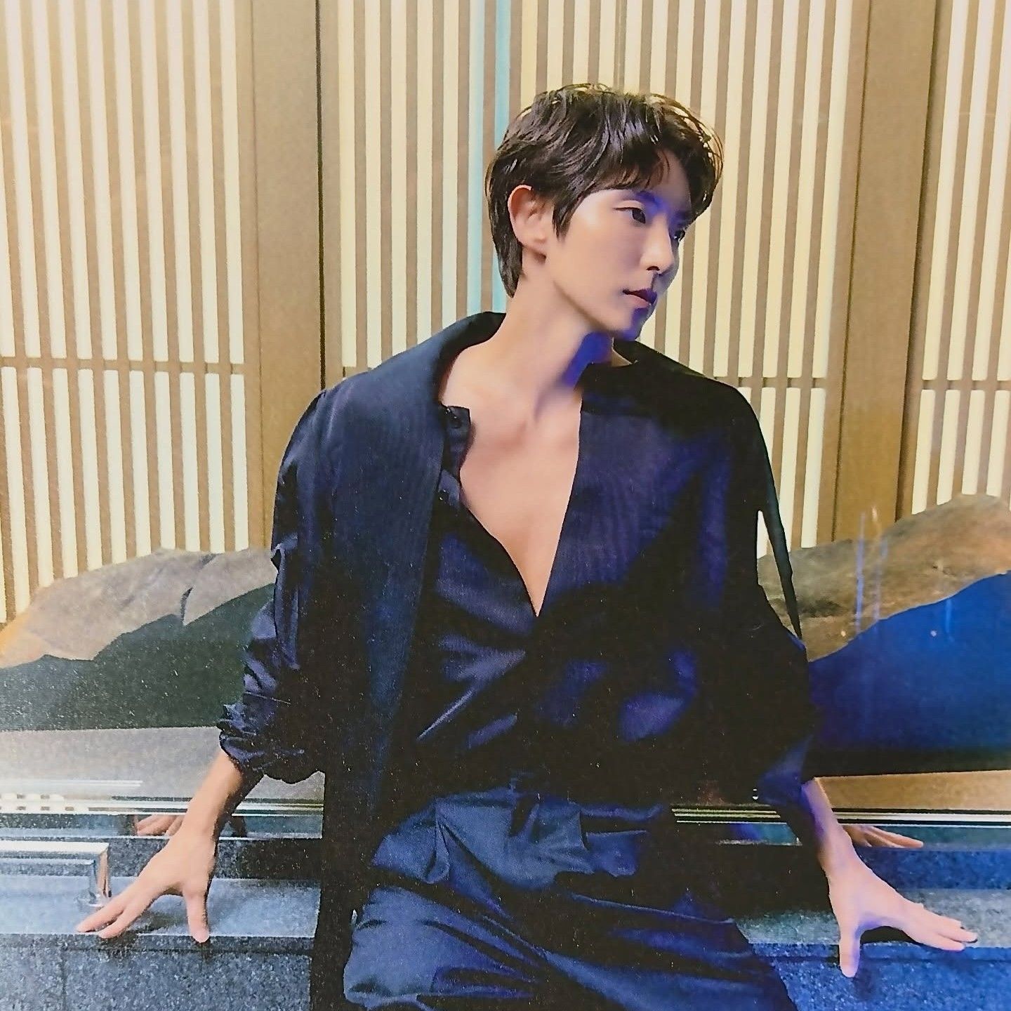 A moment captured by a fan of Lee Joongi