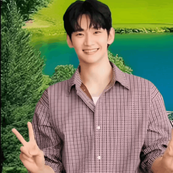 Behind-the-scenes cut of Kim Soohyun