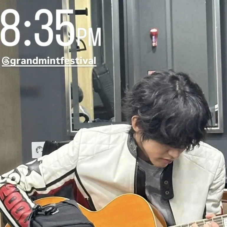 Behind-the-scenes cut of Lee Seungyoon