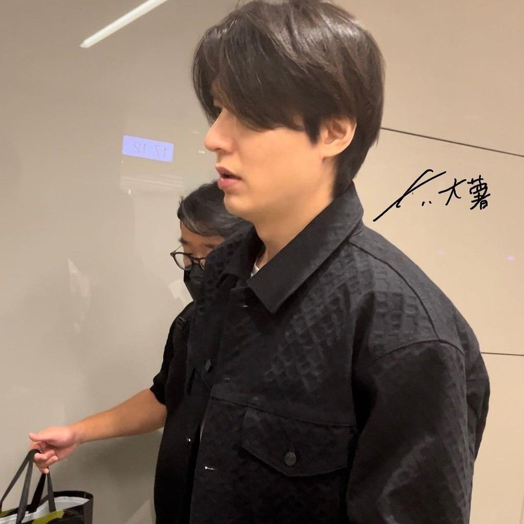 Behind-the-scenes cut of Lee Minho