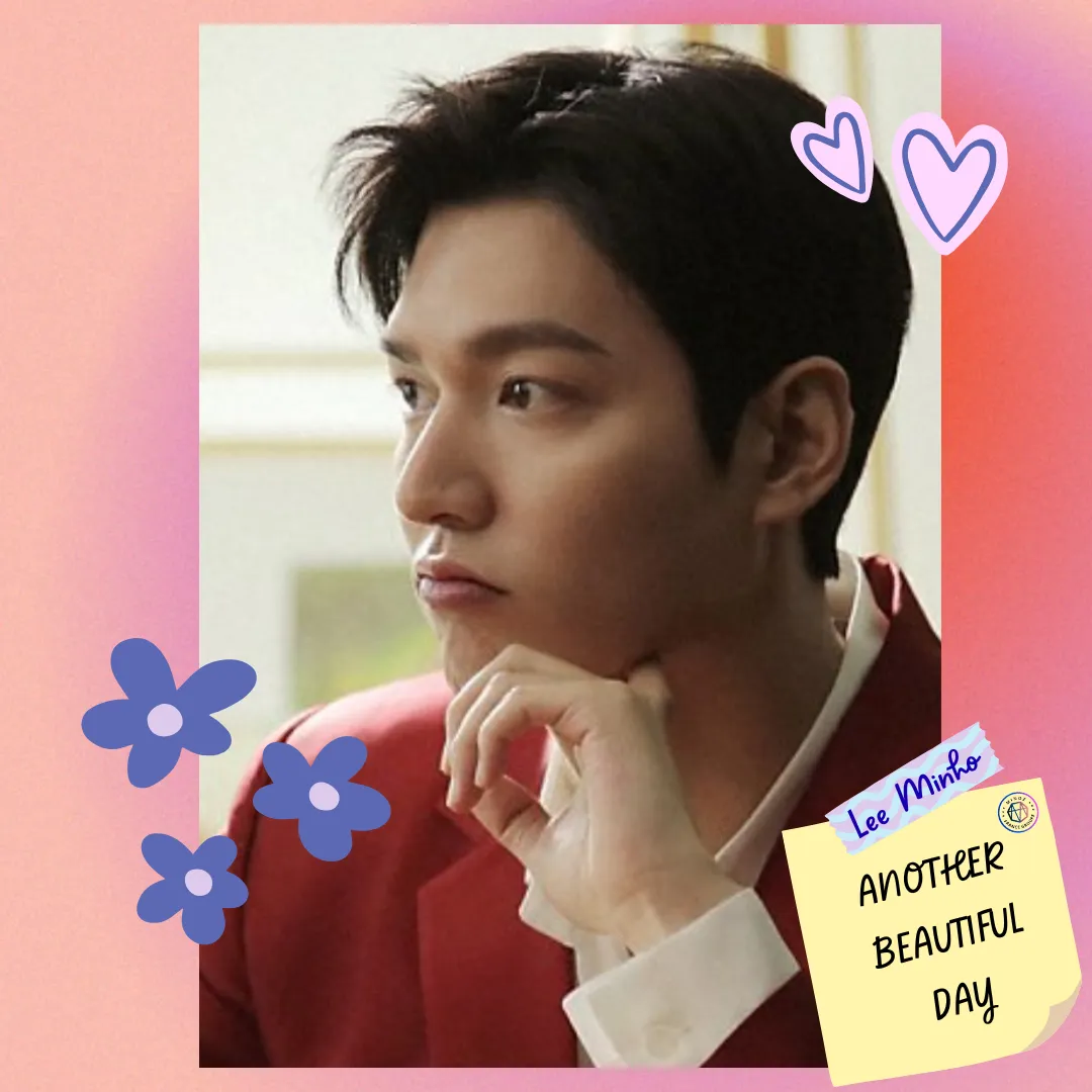 Recent activity shot of Lee Minho