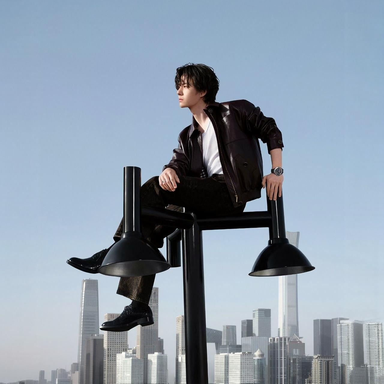 Behind-the-scenes cut of Wang Yibo