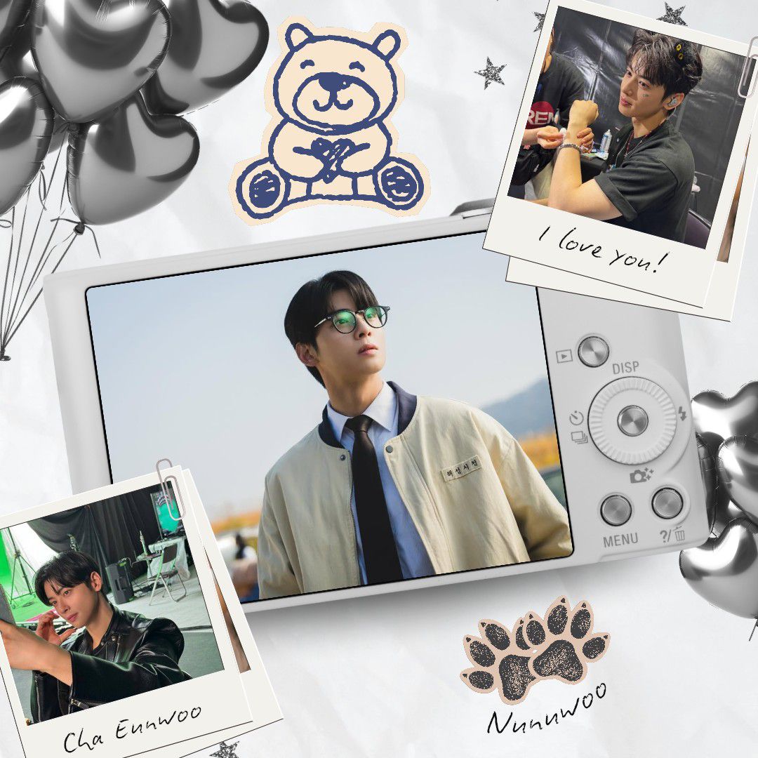 A moment captured by a fan of Cha Eunwoo