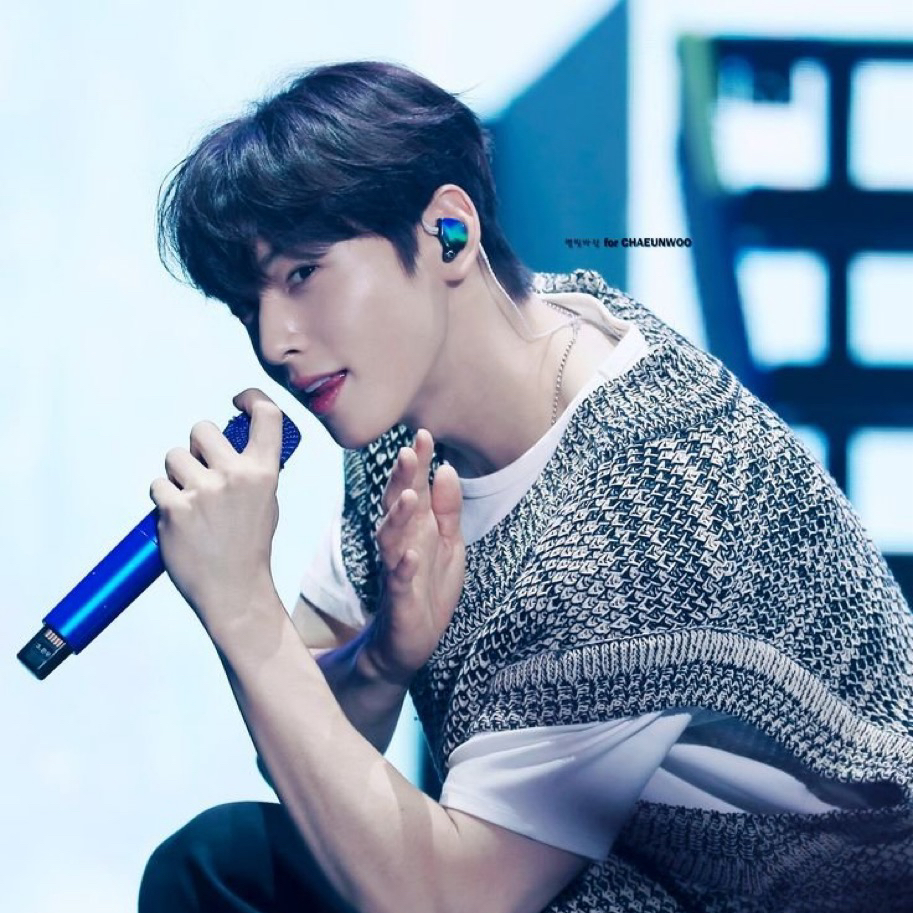 Recent activity shot of Cha Eunwoo