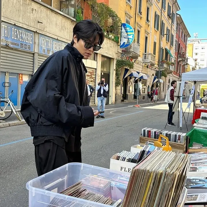 Behind-the-scenes cut of Lee Minho