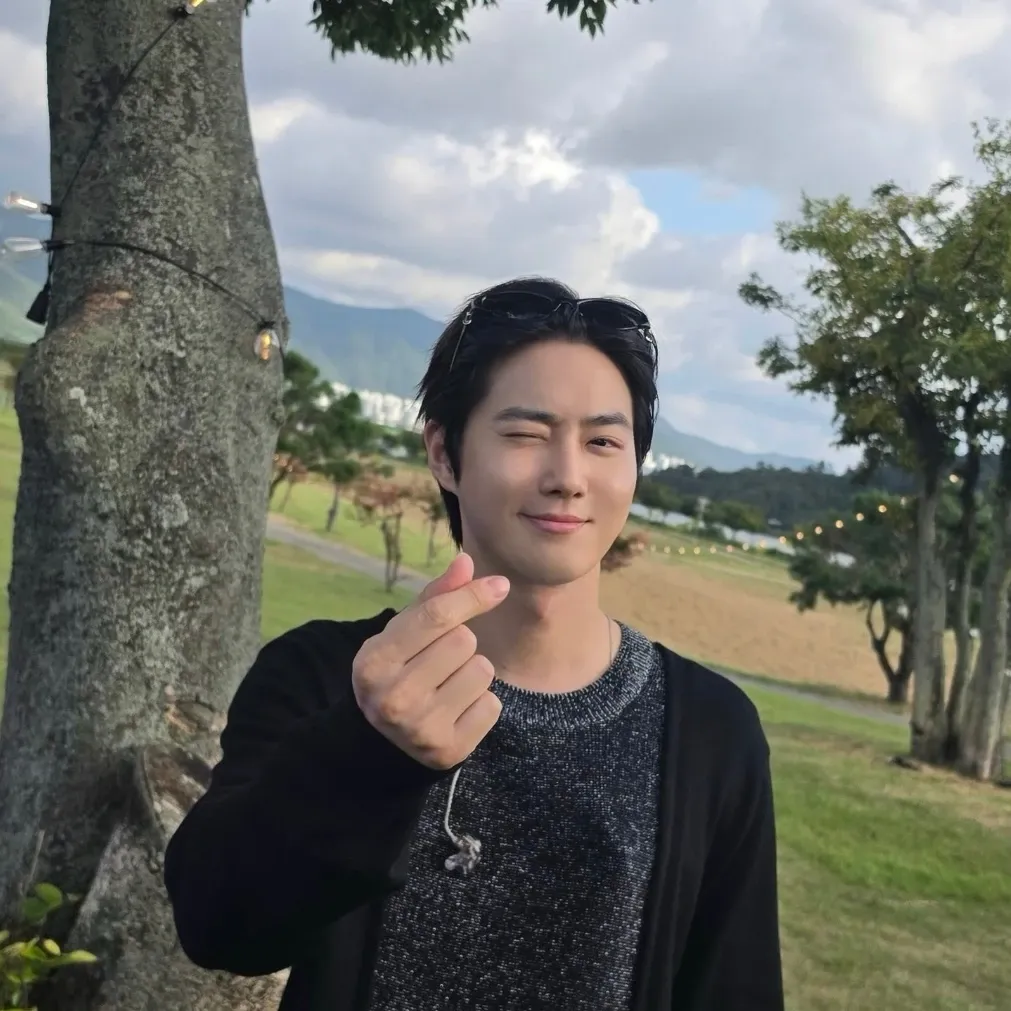 Suho的幕后花絮