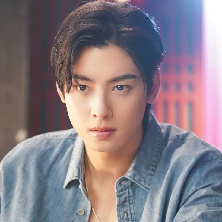 A moment captured by a fan of Cha Eunwoo