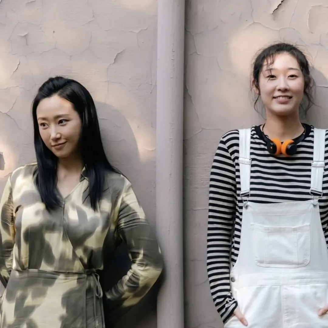 Behind-the-scenes cut of Han Yeji